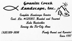 Granite Creek Landscape, Inc